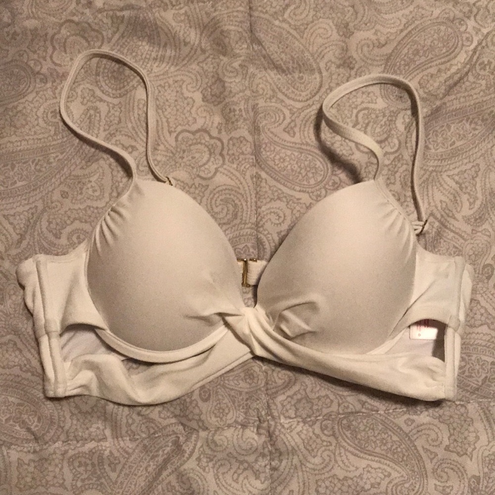 White Bikini Top